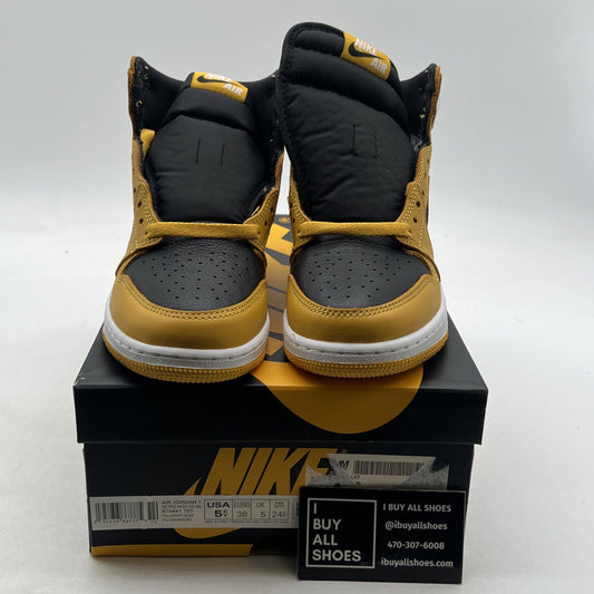 Size 5.5Y - Air Jordan 1 Retro OG High Pollen (575441-701)