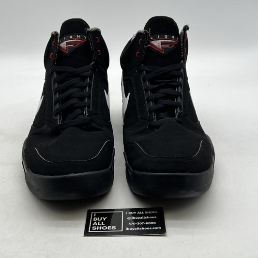 Size 15 - Nike Air Flight Lite Mid Black White (DQ7687-003)
