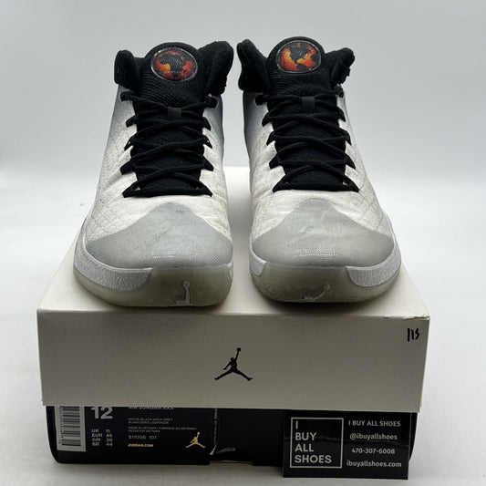 Size 12 - Air Jordan 30 White Wolf Grey (811006-101)