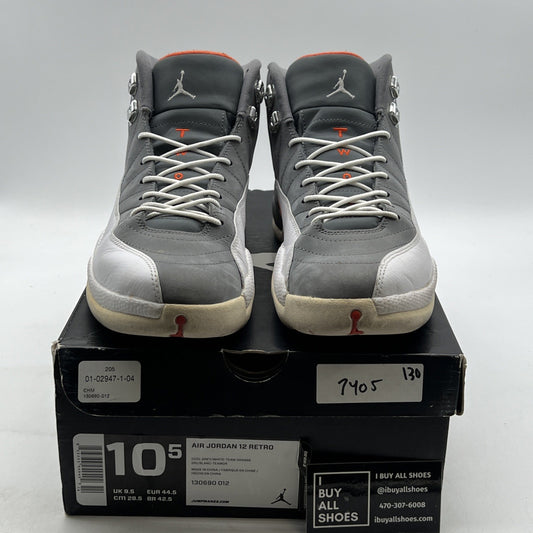 Size 10.5 - Air Jordan 12 Retro Cool Grey (130690-012)