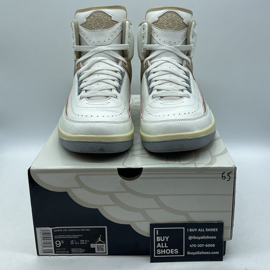 Size 9.5W - Air Jordan 2 Retro Sunset Haze Brown Leather (DX4400-118)
