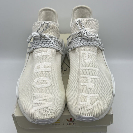 Size 9 - adidas NMD Human Race Trail x Pharrell Blank Canvas 2018