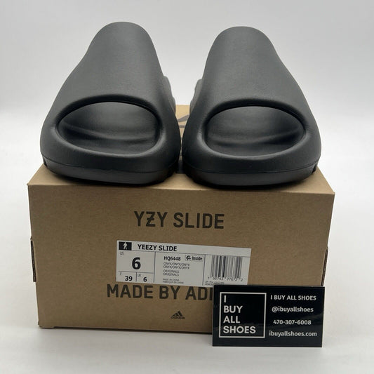 Size 6 - Adidas Yeezy Slide Onyx Men’s (HQ6448) Brand New.
