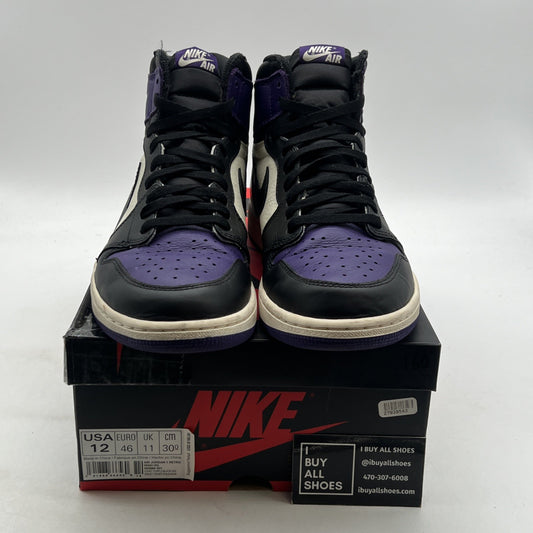 Size 12 - Air Jordan 1 Retro OG High Court Purple (555088-501)