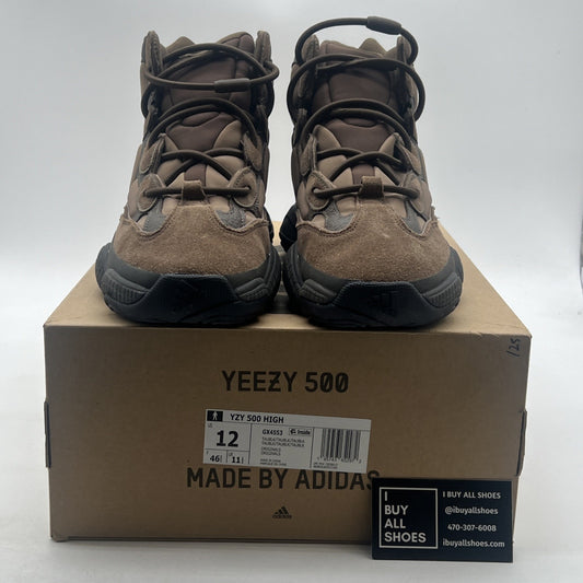 Size 12 - adidas Yeezy 500 High Taupe Black (GX4553)