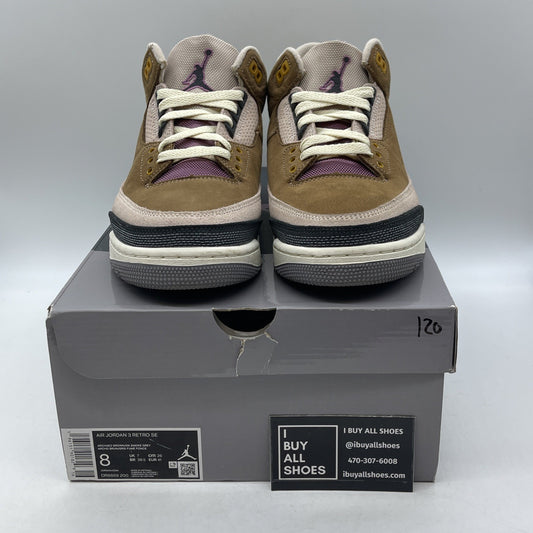 Size 8 - Air Jordan 3 Retro SE Winterized Brown Black Suede (DR8869-200)