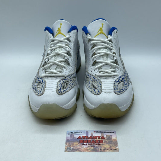 Size 10.5 - Air Jordan 11 Retro Low IE Grey Suede White Leather (306008-172)