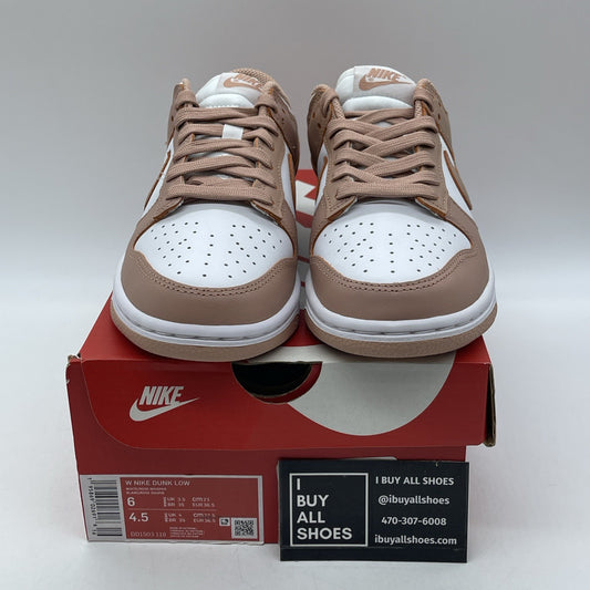 Size 6W - Nike Dunk Low Rose Whisper Pink White Leather (DD1503-118)