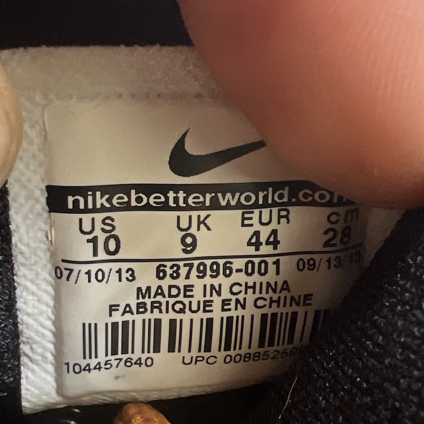 Size 10 - Nike Free Run 2 Sneakerboot QS (637996-001)