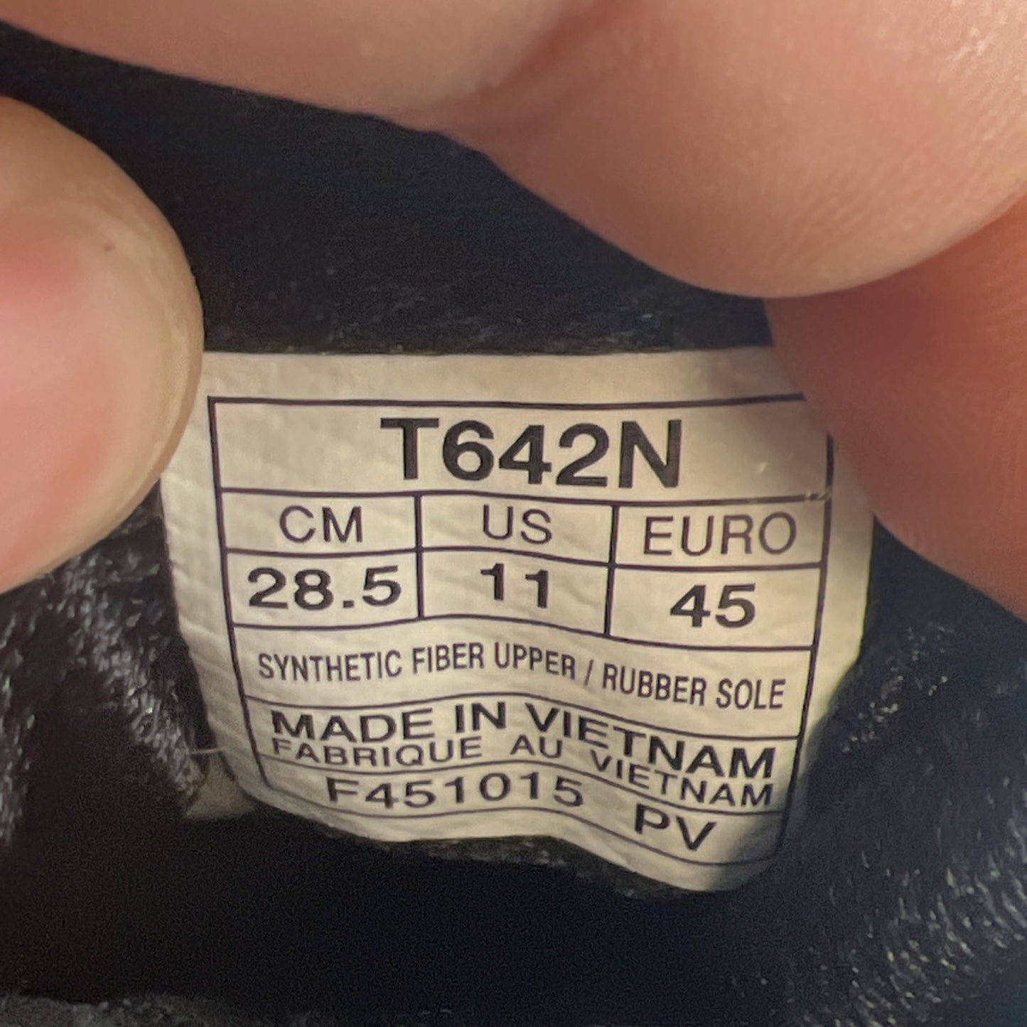 Size 11 - ASICS Gel Kinsei 6 Black Running Shoes (T642N-9093)
