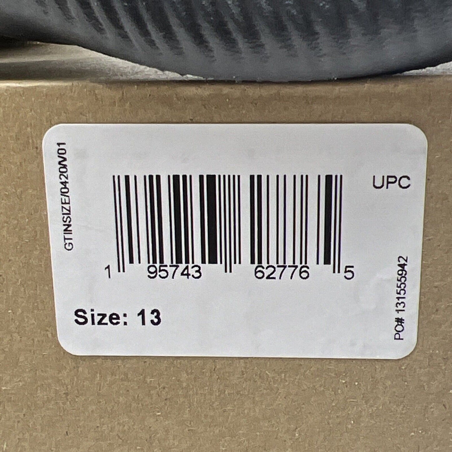 Size 13 - Yeezy Foam Runner Onyx Black (HP8739)
