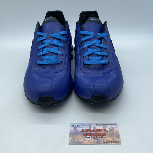 Size 11.5 - Nike Shox Deliver Royal Blue Black Suede Leather (317547-404)