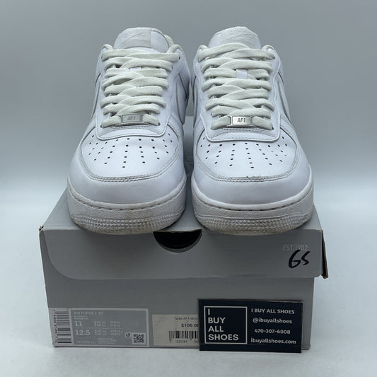 Size 11 - Nike Air Force 1 '07 Low Triple White (CW2288-111)