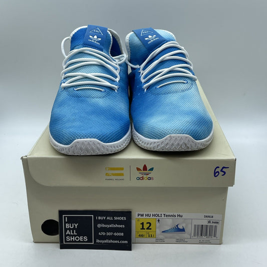 Size 12 - Pharrell x Adidas Tennis Hu Holi Bright Blue (DA9618)
