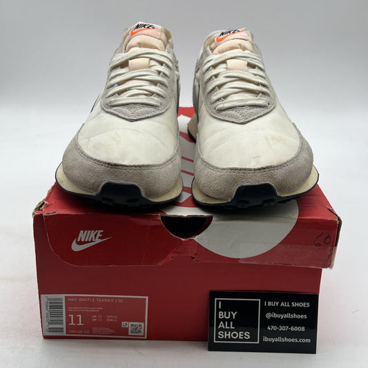 Size 11 - Nike Waffle Trainer 2 SE Sail Light Bone (DM0180-100)