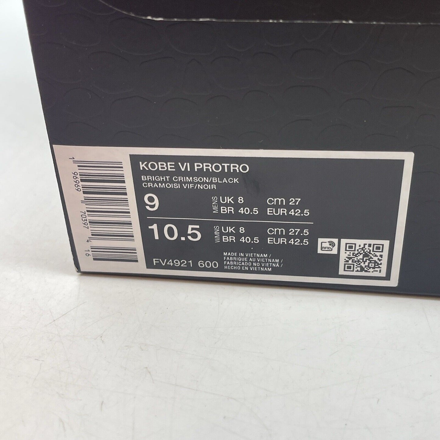 Size 9 - Nike Zoom Kobe 6 Protro Reverse Grinch Red Black Yellow (FV4921-600)