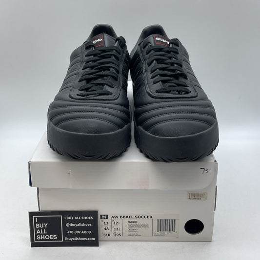 Size 13 - Adidas Alexander Wang x Bball Soccer Triple Black (EG0903)