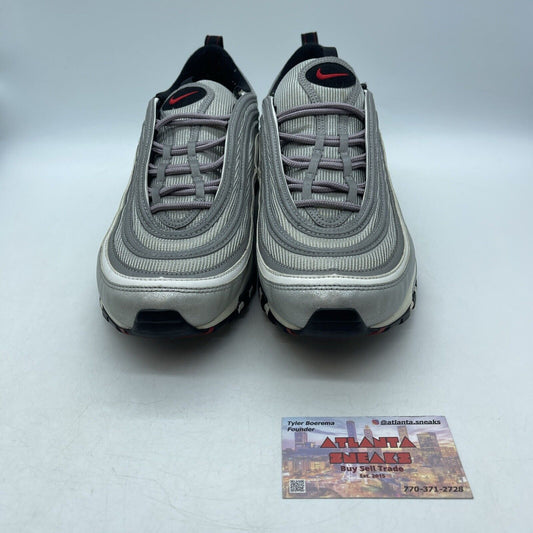 Size 12 - Nike Air Max 97 OG QS 2017 Silver Bullet Red Purple Black (884421-001)