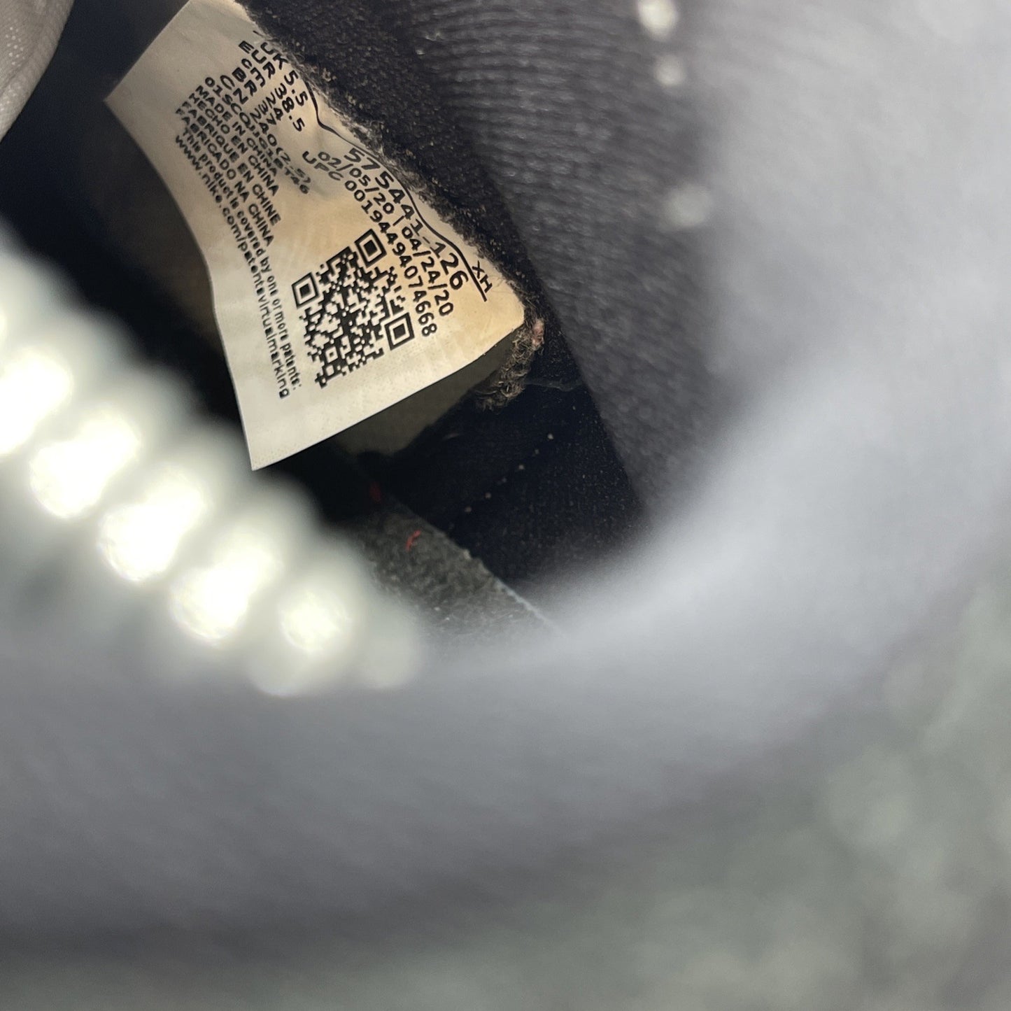 Size 6Y - Jordan 1 Retro High OG Smoke Gray 2020 Suede Leather (575441-126)