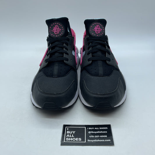 Size 12 - Nike Air Huarache Run South Beach Black Blue Pink Suede (BV2528-001)
