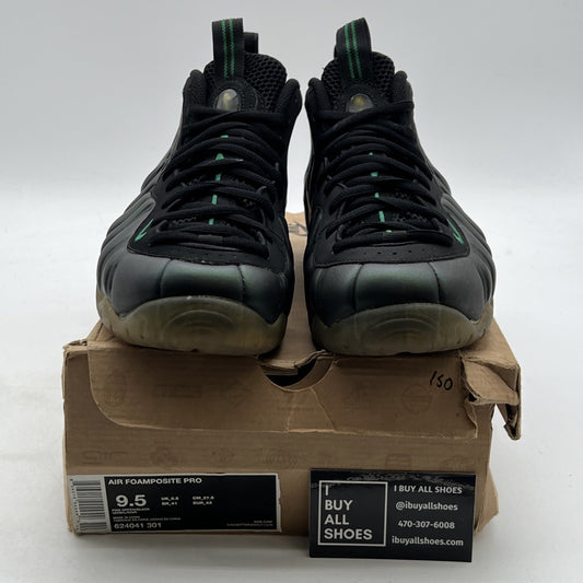 Size 9.5 - Nike Air Foamposite Pro Pine Green (624041-301)