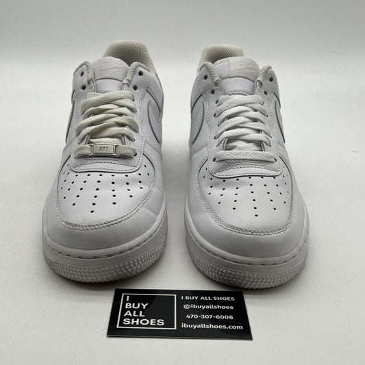 Size 8.5 - Nike Air Force 1 '07 Low Triple White (CW2288-111)
