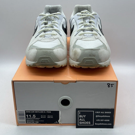 Size 11.5 - Nike Fear Of God x Air Skylon 2 White Suede Leather (BQ2752-100)