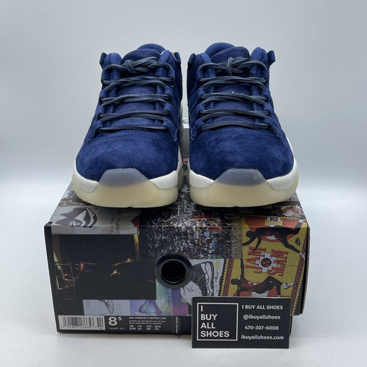 Size 8.5 - Air Jordan 11 Retro Low RE2PECT Blue Suede (AV2187-441)