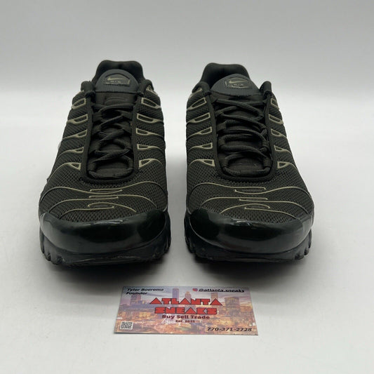 Size 9 - Nike Air Max Plus Sequoia Green White Black (852630-310)