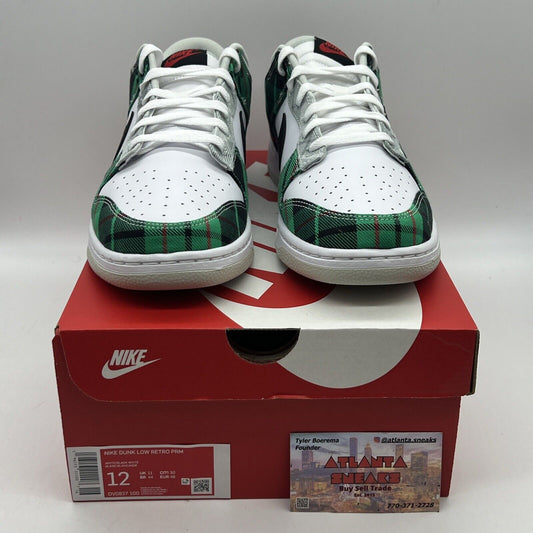 Nike Mens Fashion Sneakers Sz 12 Color White/Black-university Red-stadium Green