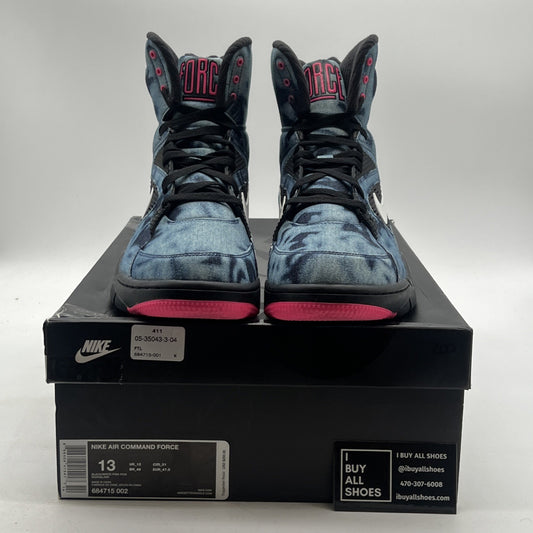 Size 13 - Nike Air Command Force Bleached Denim (684715-002)