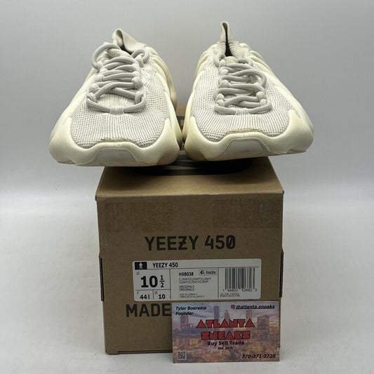 Size 10.5 - adidas Yeezy 450 Cloud White (H68038)