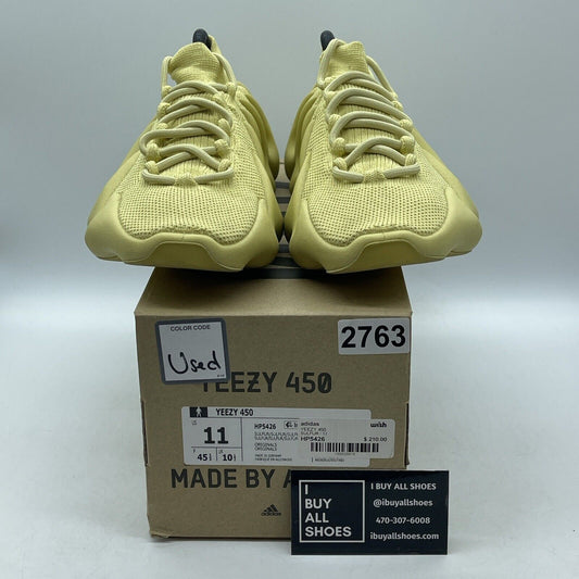 Size 11 - adidas Yeezy 450 Sulfur Yellow Suede (HP5426(