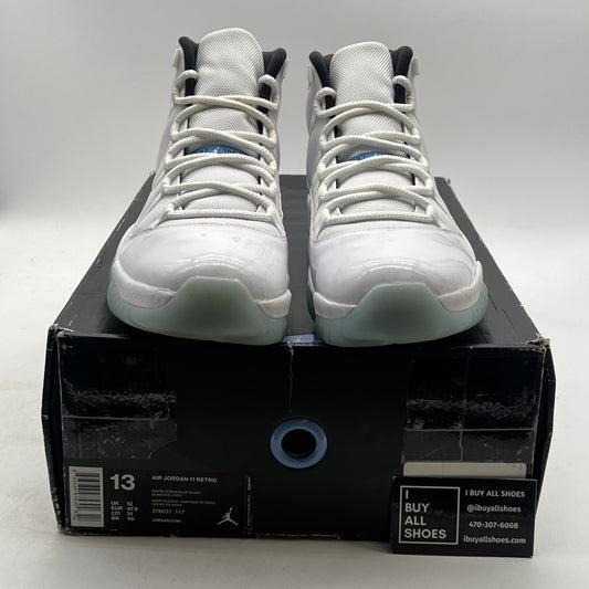 Size 13 - Air Jordan 11 Retro High Legend Blue (378037-117)
