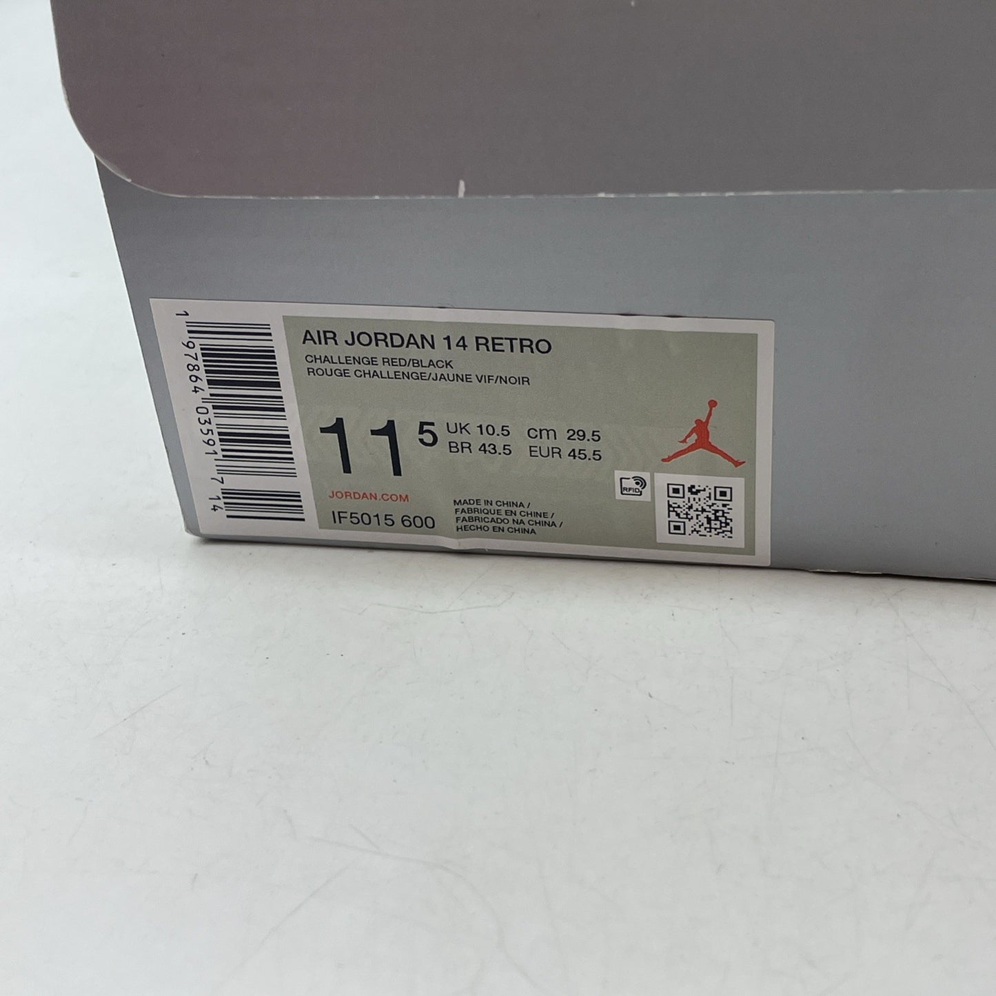 Size 11.5 - Air Jordan 14 Retro Ferrari (IF5015-600)