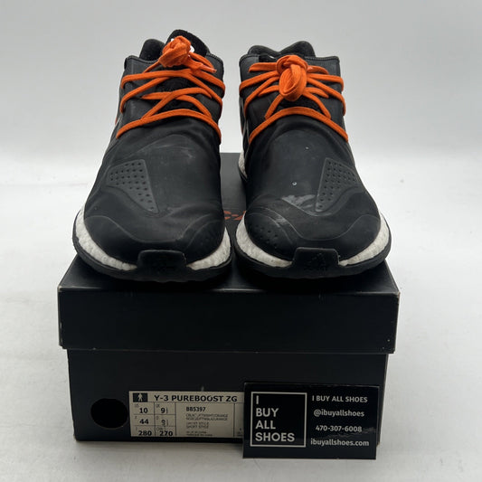 Size 10 - Adidas Y-3 Pureboost ZG Black White (BB5397)