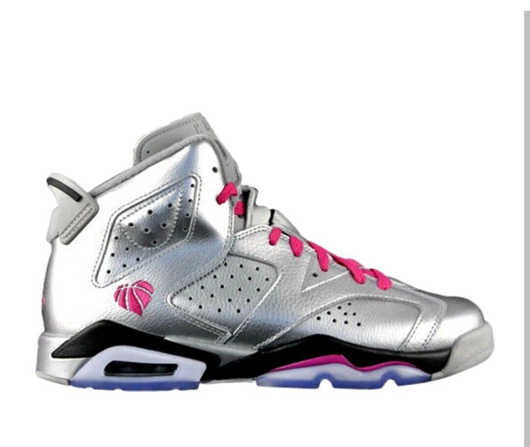 Size 7Y (GS) - Air Jordan 6 Retro Mid Valentines Day (543390-009)