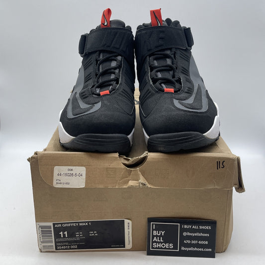 Size 11 - Nike Air Griffey Max 1 Anthracite Black Suede Leather (354912-002)