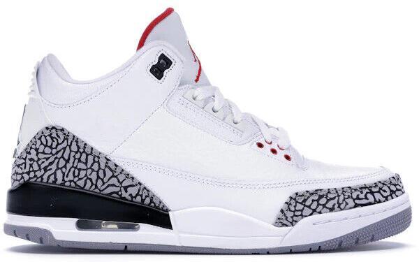 Size 8.5 - Air Jordan 3 Retro White Cement 2011 (136064-105)