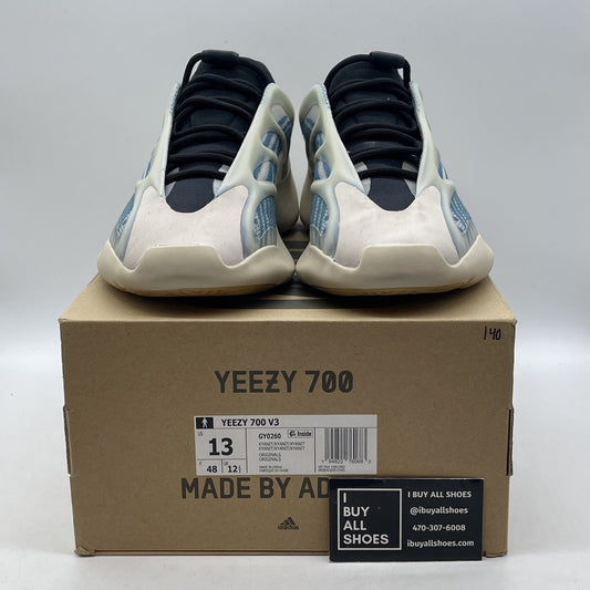 Size 12 - adidas Yeezy 700 V3 Kyanite Brown Black Blue Suede (GY0260)