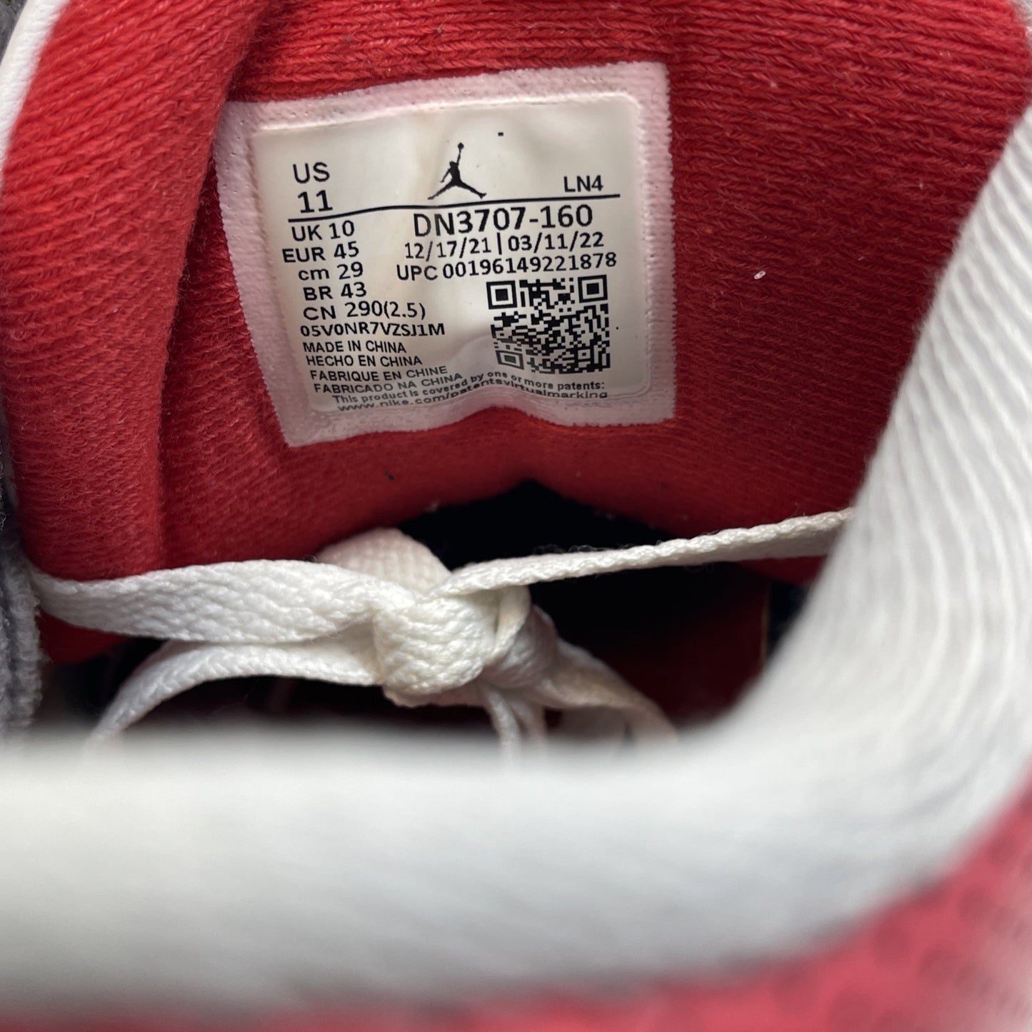 Size 11 - Jordan 3 Retro Mid Fire Red White Grey Suede Leather (DN3707-160)