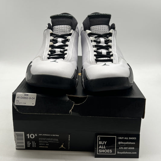 Size 10.5 - Air Jordan 14 Retro 2016 Oxidized Green (487471-106)