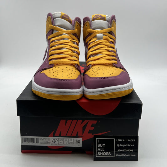 Size 10 - Air Jordan 1 Retro High OG Brotherhood 2022 (555088-706)