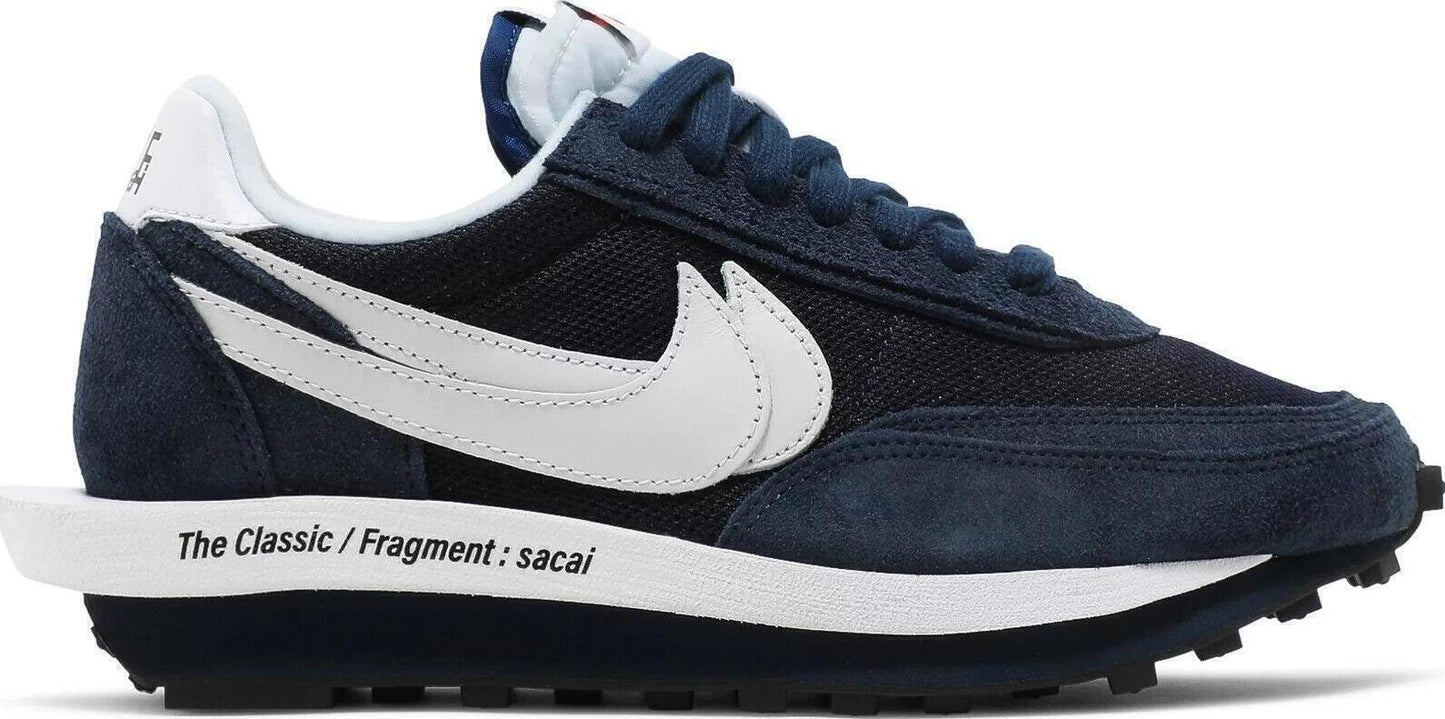Size 13 - Nike LDV Waffle x Fragment Design x sacai Low Blackened Blue