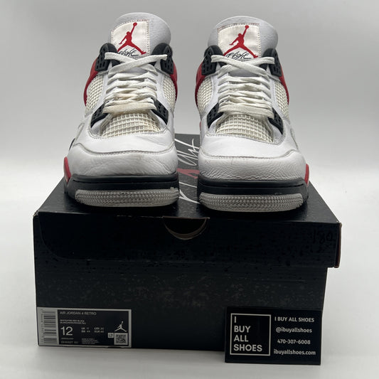 Size 12 - Air Jordan 4 Retro Mid Red Cement (DH6927-161)