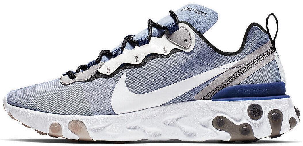 Size 12 - Nike React Element 55 Indigo Fog (BQ6166-402)