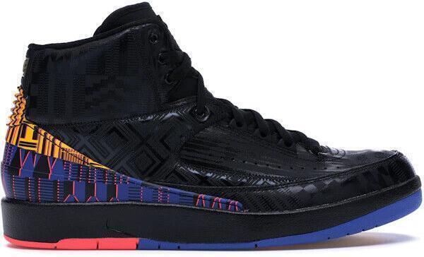 Size 13 - Air Jordan 2 Retro 2019 Black History Month (BQ7618-007)