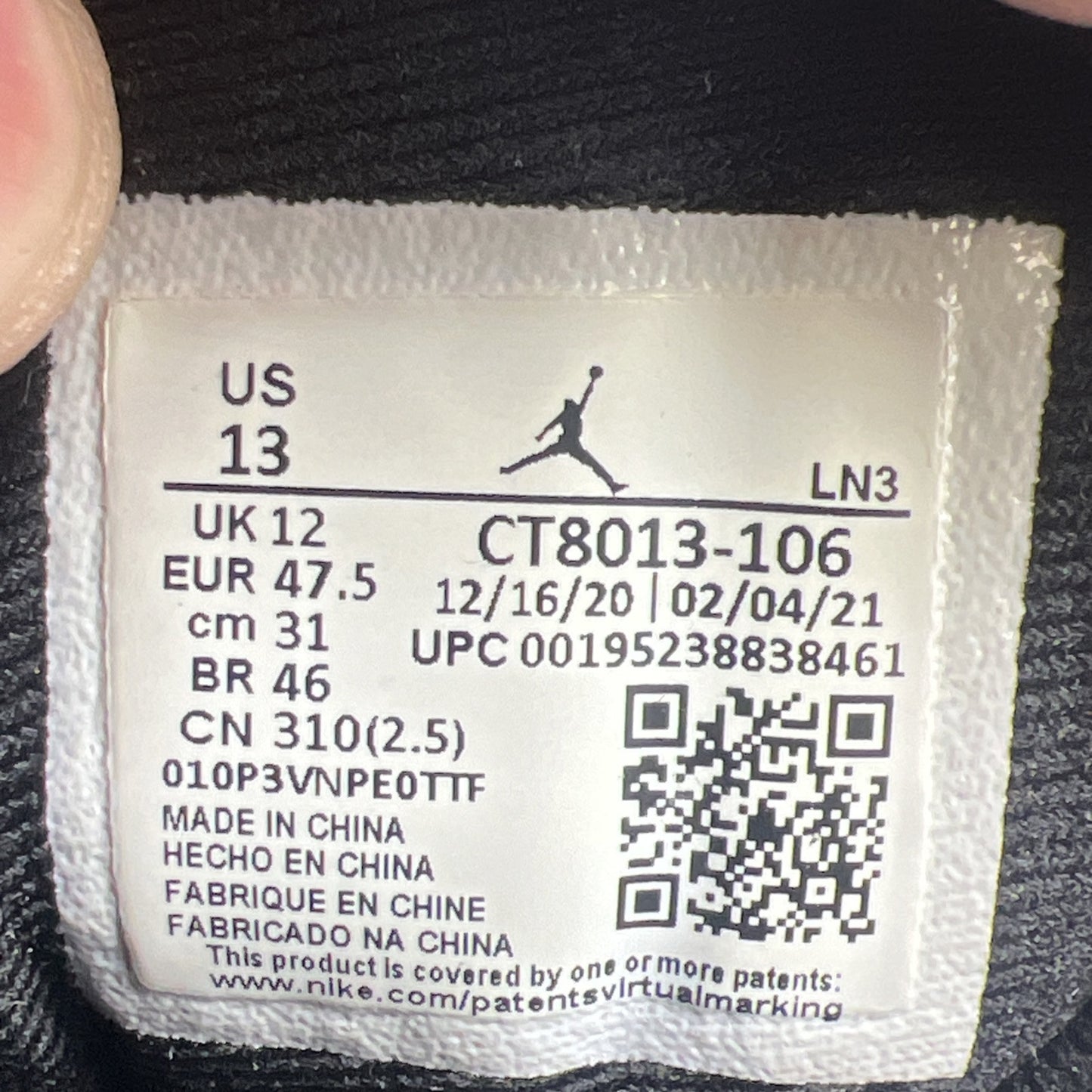 Size 13 - Air Jordan 12 Retro Twist (CT8013-106)