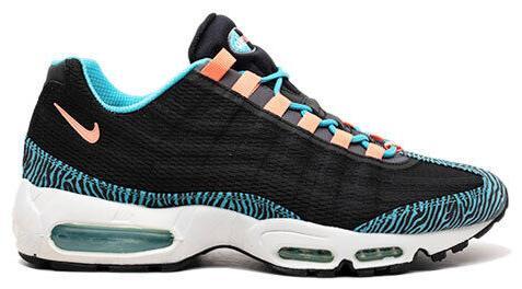 Size 11.5 - Nike Air Max 95 Premium Tape Gamma Blue Zebra (599425-064)