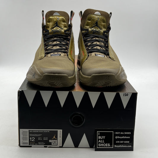 Size 12 - Zion Williamson x Air Jordan 34 Bayou Boys (DA1897-300)